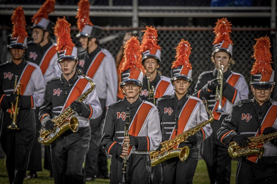 Marching Band ends the 2022 season on a high note