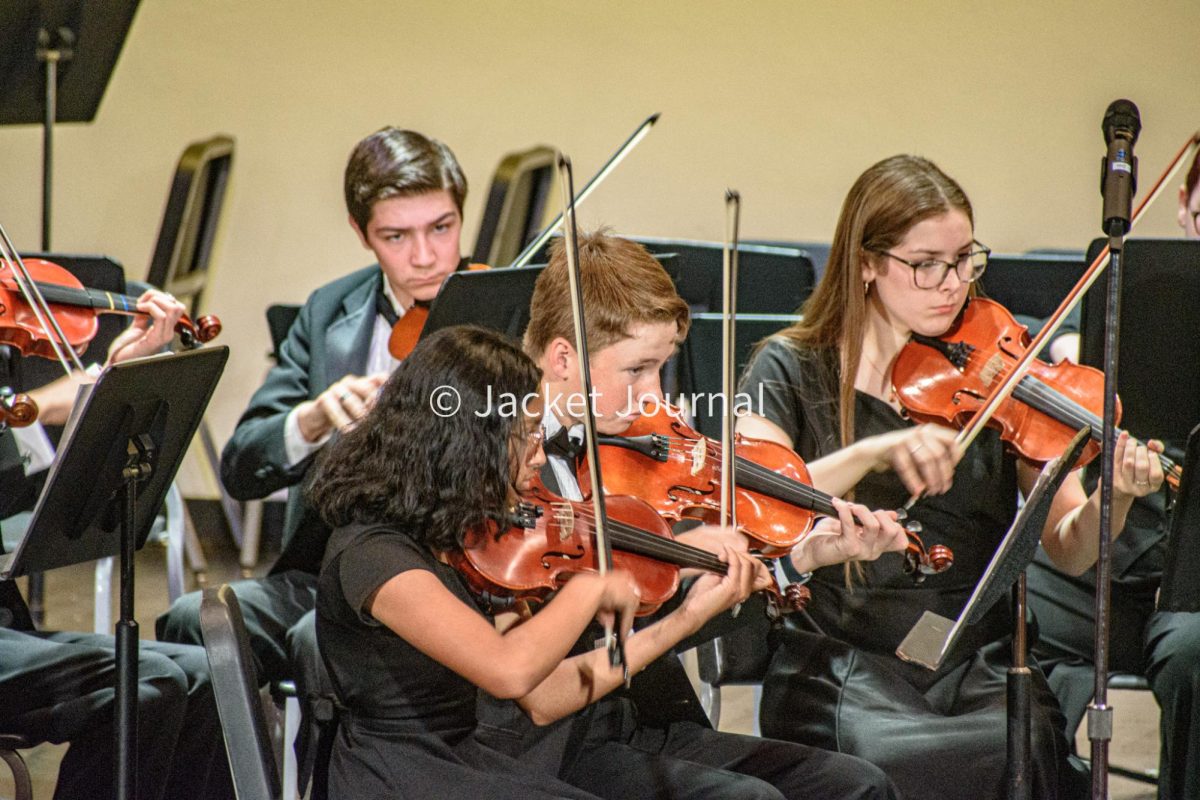 Orchestra preforms their 2023 concert