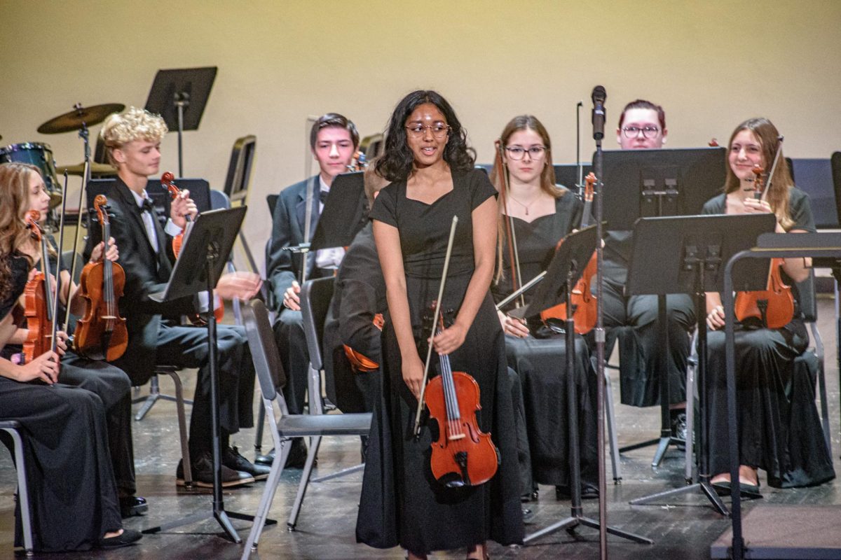 Natasha Jose shines in the recent Orchestra concert

