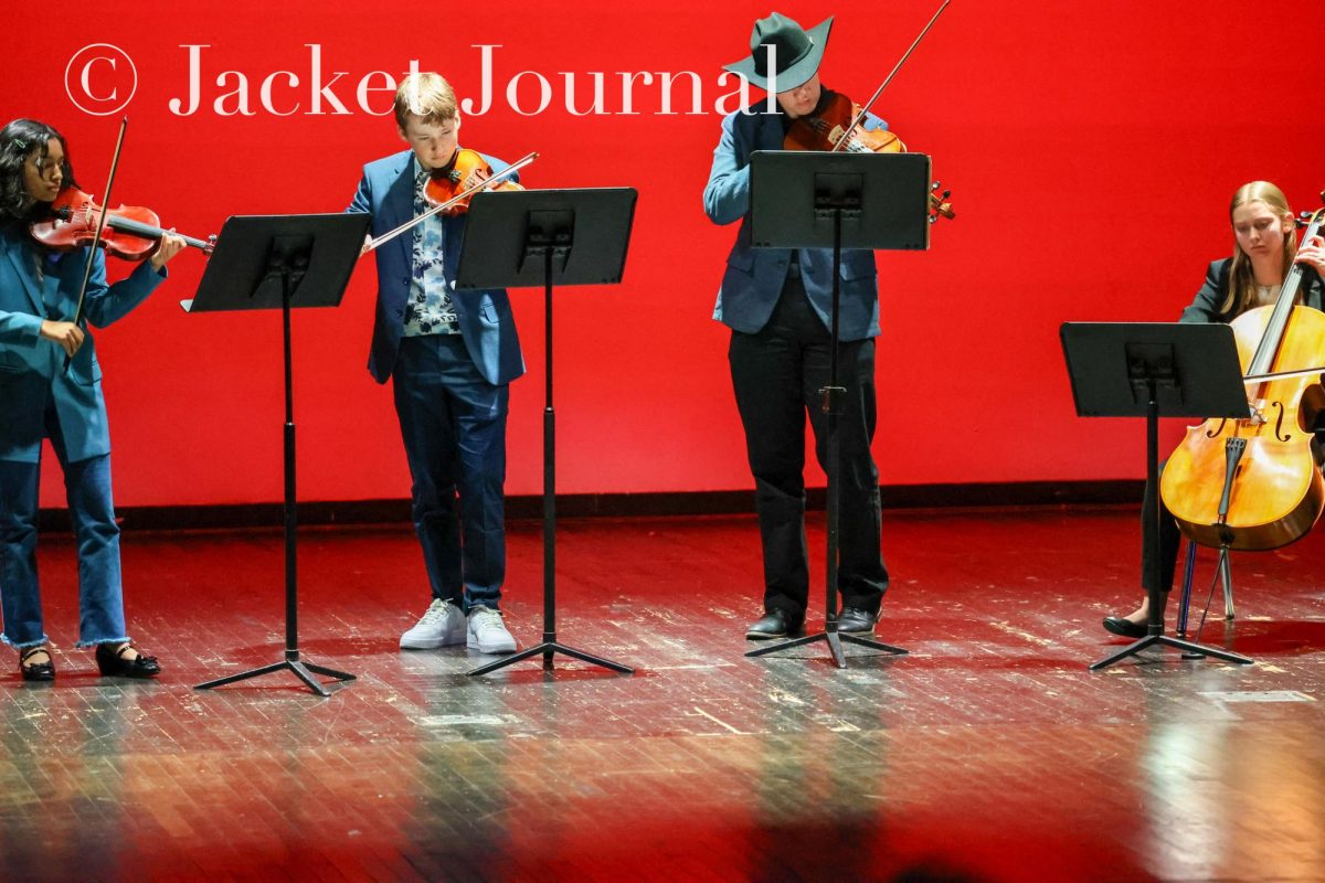 Orchestra Quartet performs in the 2024 Forum Show