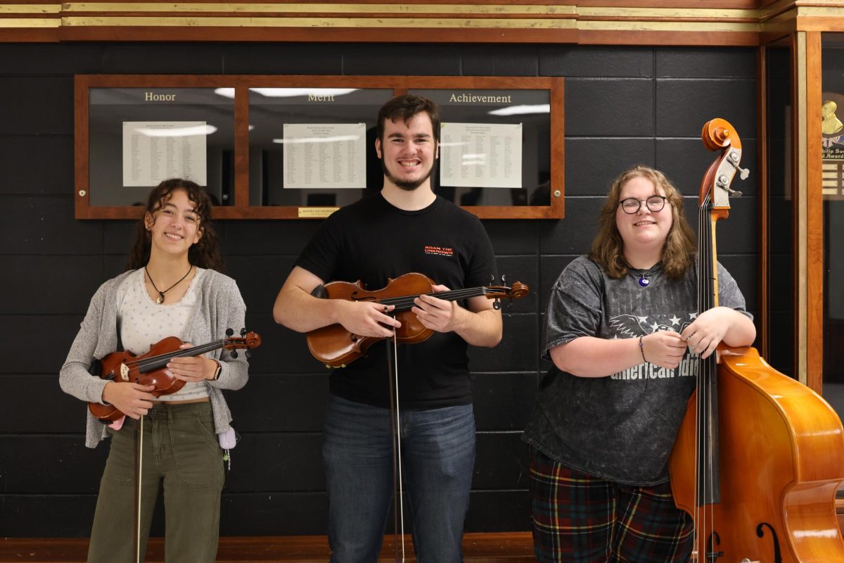 Lily, Christopher, and Sarah are members of the Knox County Symphony