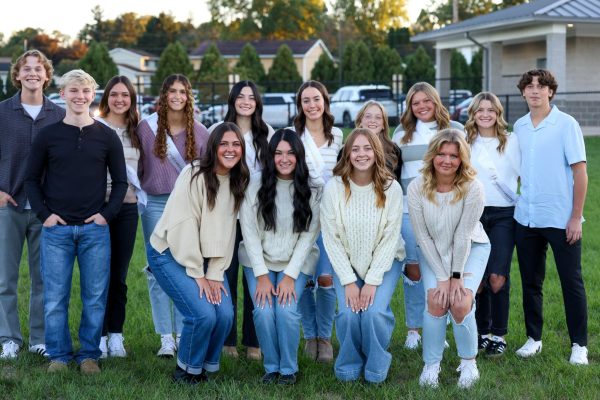 The 2024 Homecoming Court is ready for the bonfire.