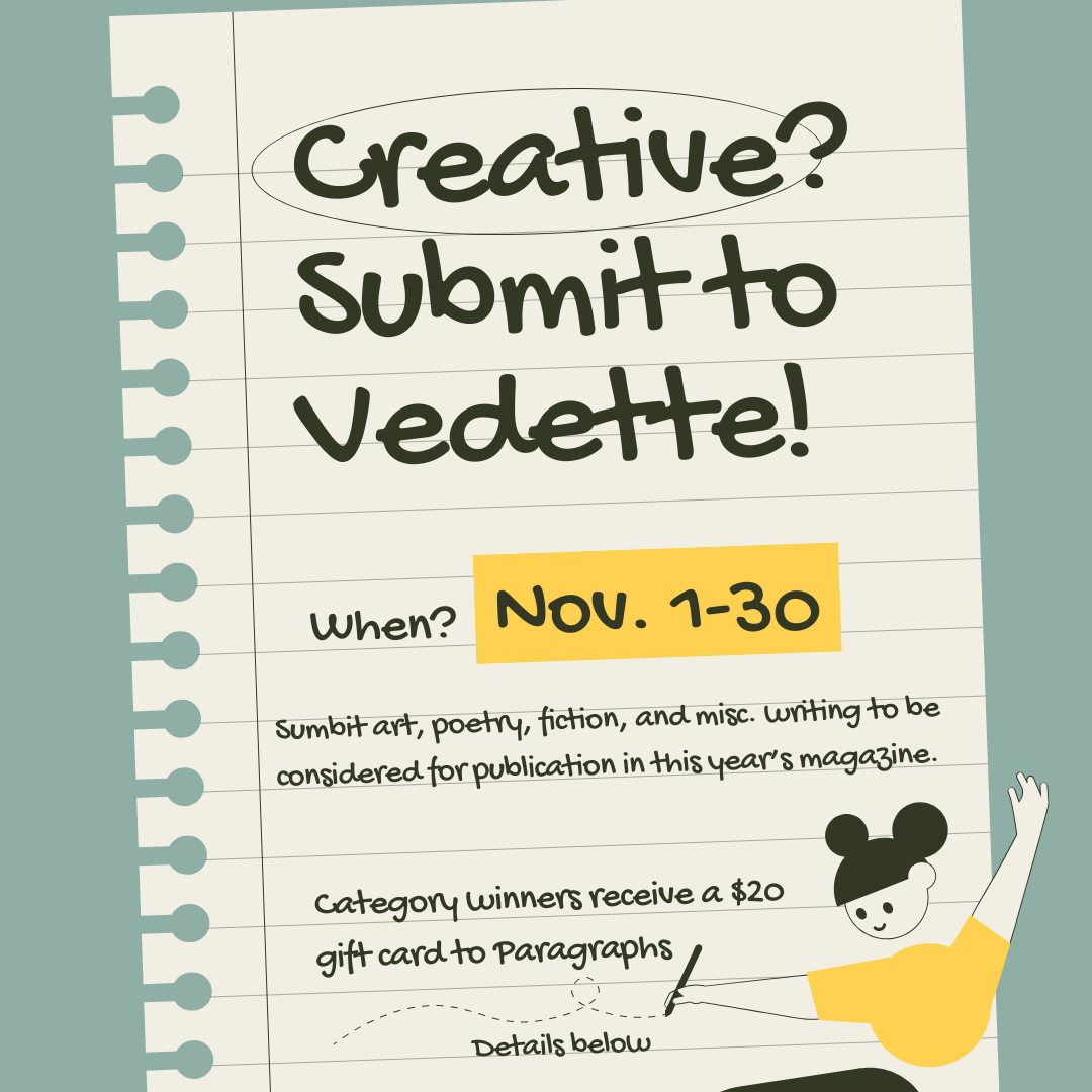 Submit to Vedette for their magazine