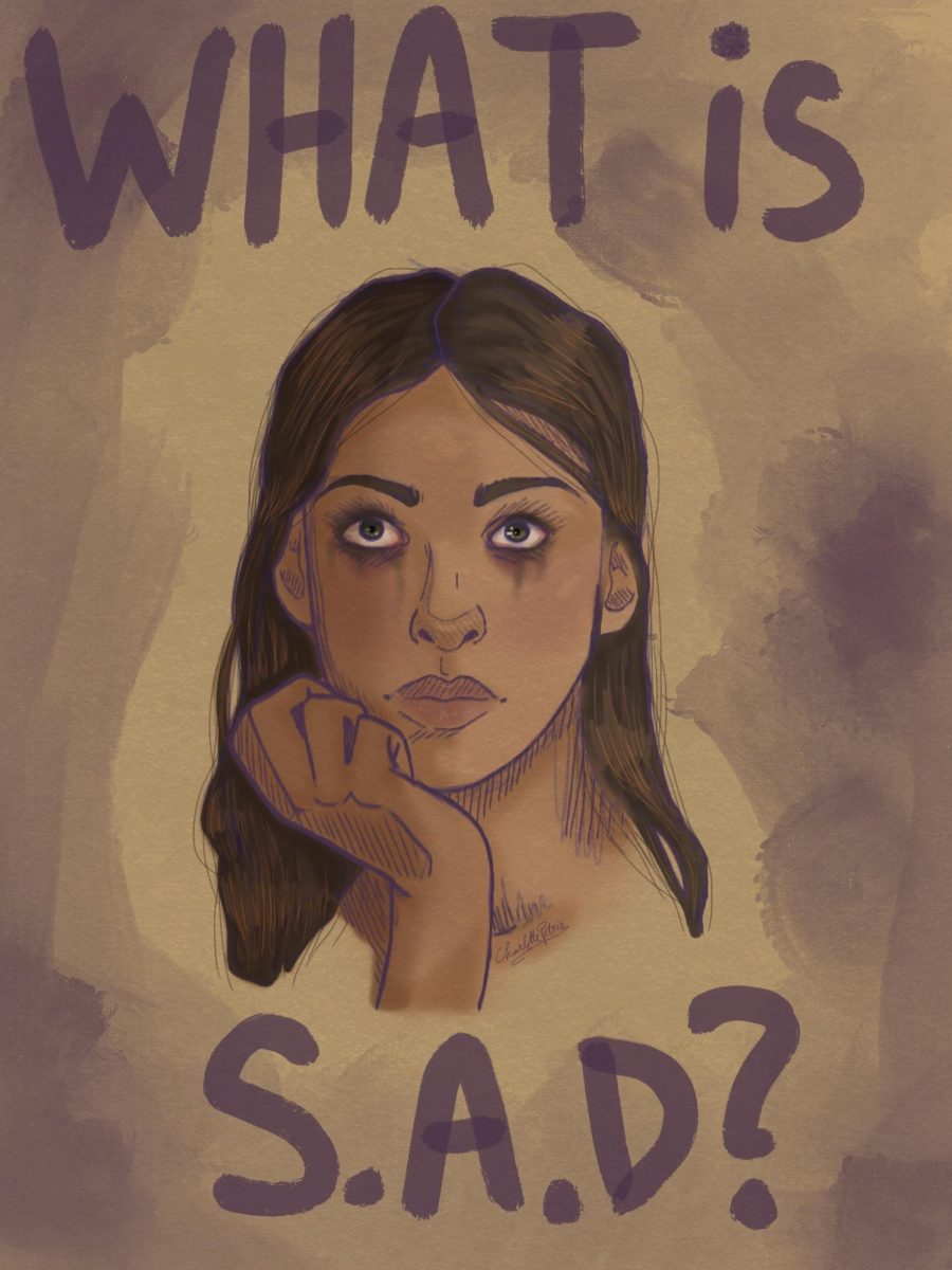 SAD affects many students across the country. Charlotte Petrie with the illustration