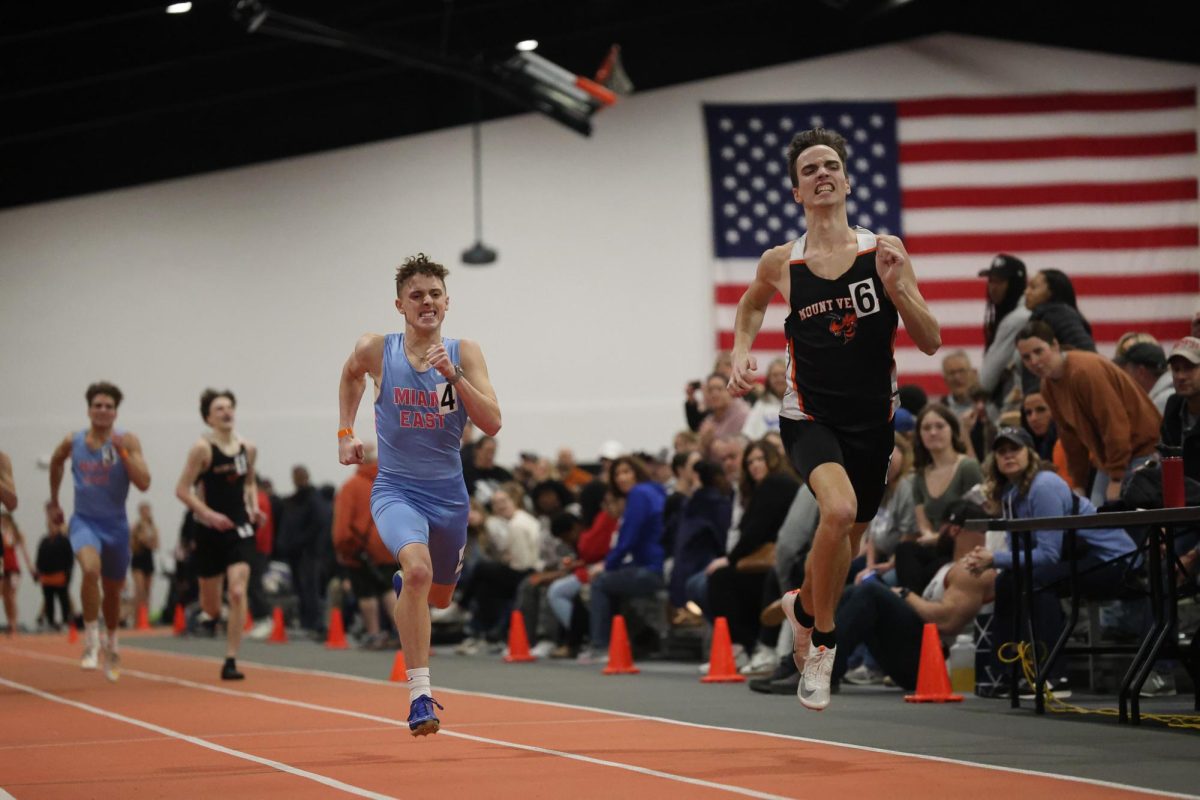 Mount Vernon plays host at the Jim Lyndsey indoor track meet.