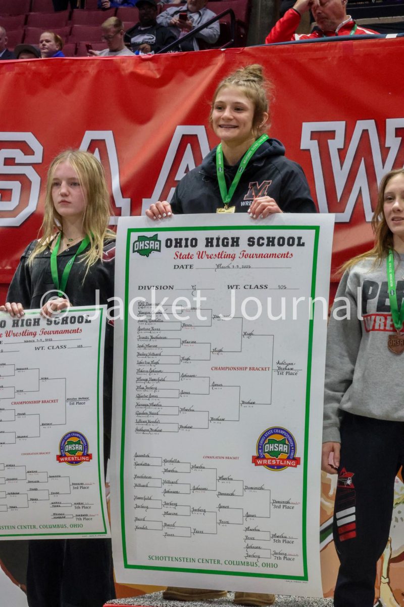 Ash Brokaw makes history as the first ever state wrestling champion.