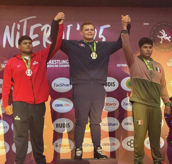 Wrestling Around the World: Senior Alex Taylor Competes in Greece and Brazil
