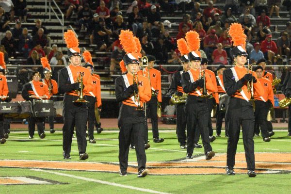 The 2025 Marching Band with their new unforms