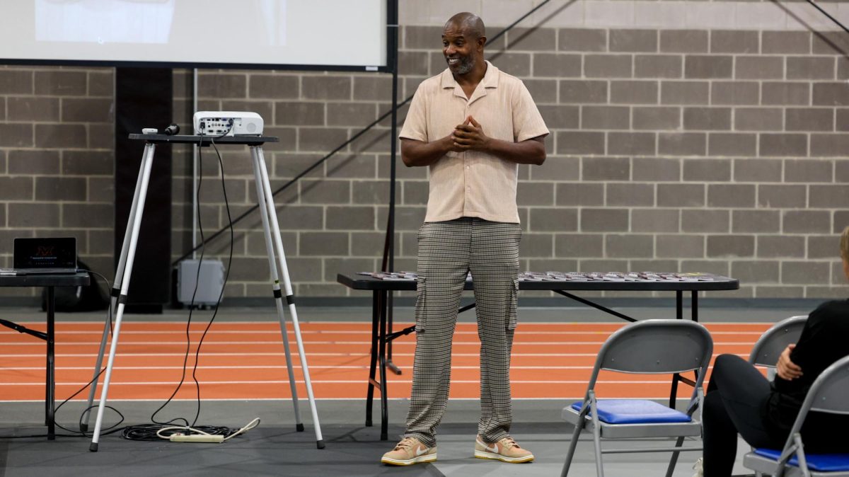 Otis Winston presents to the LCL Leadership Conference