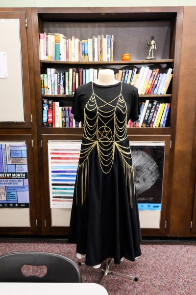 From Myth to Masterpiece: Jaden Cook Creates Gold Gown for Vedette Showcase