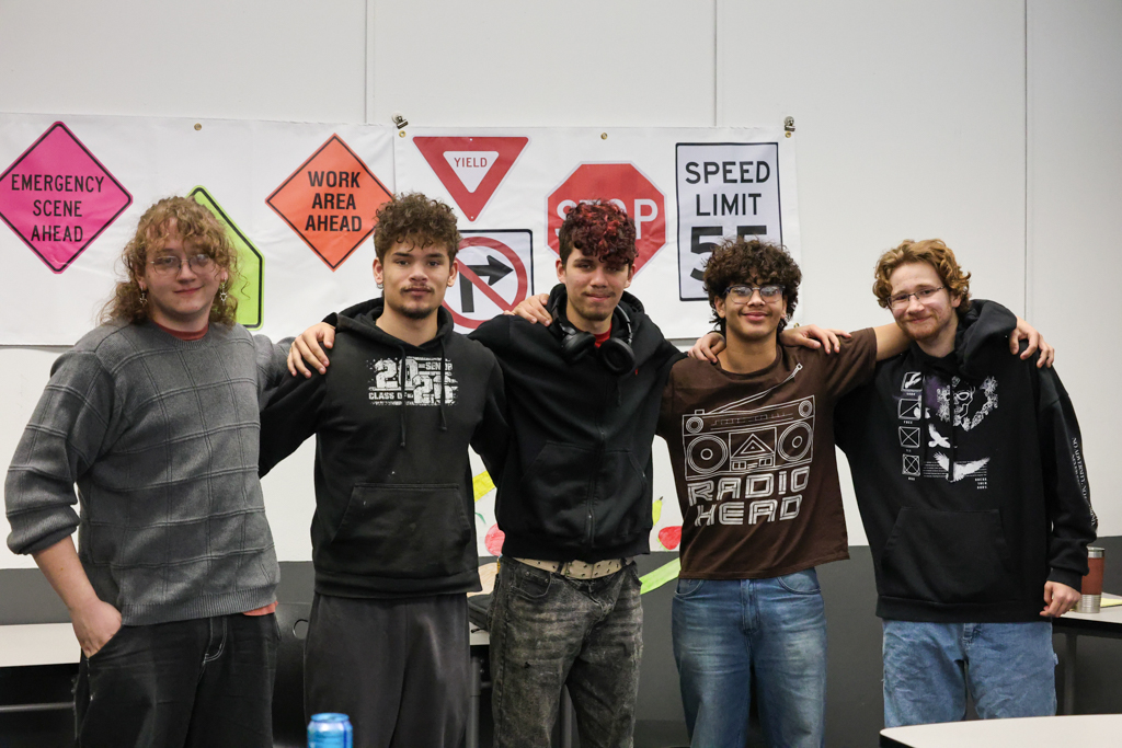 Team 12 participates in driving school at MVHS