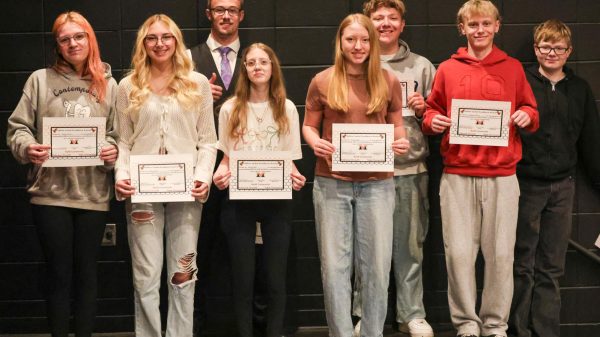 MVHS students honored for student of the month